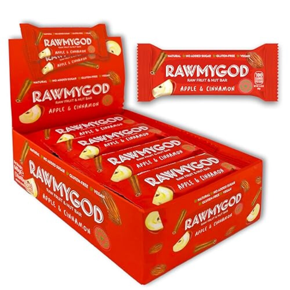 RAWMYGOD Fruit and Nut Bars, Gluten Free