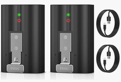 YUELAN 2-Pack 7200mAh Replacement Batter