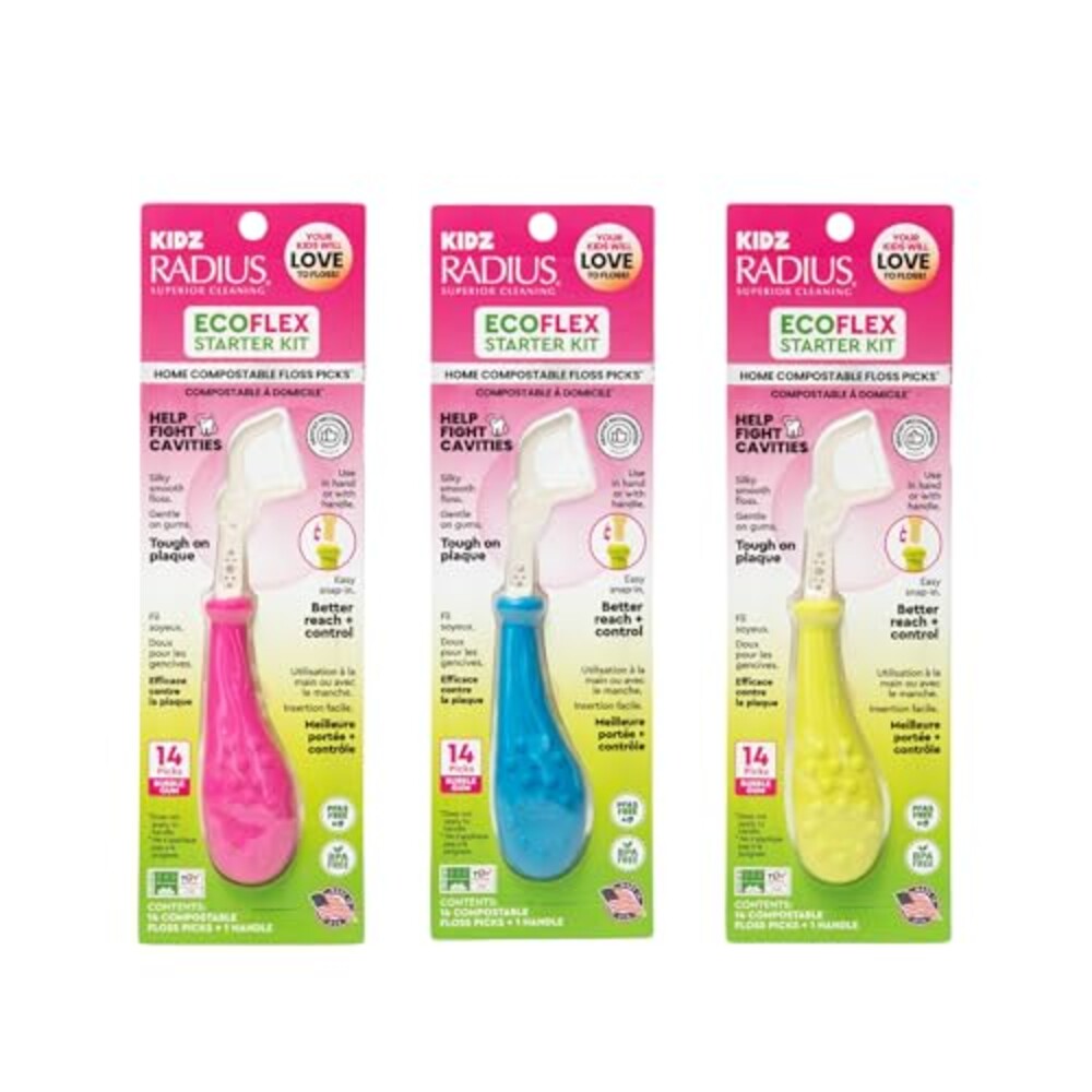 RADIUS EcoFlex Kids Floss Pick Starter K