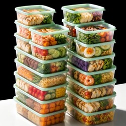 LivLab Mker 40PCS 45OZ Food Storage Cont