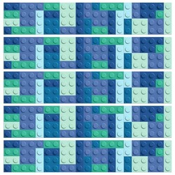 Sherr 50 Pcs Building Block Bulletin Boa