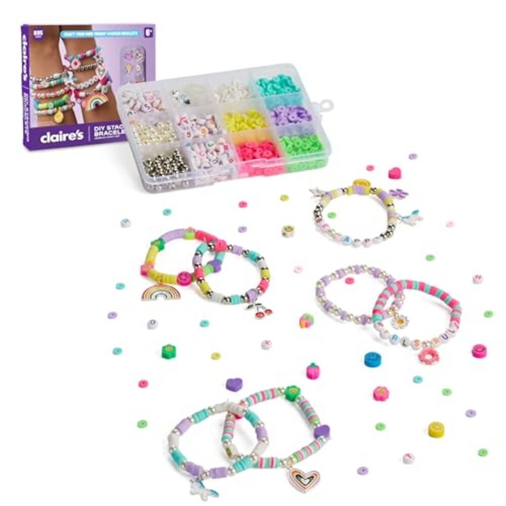 Claire’s DIY Bracelet Kit – 895-Piece Je