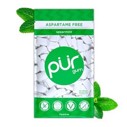 PUR Gum, Spearmint, Xylitol Gum, No Arti