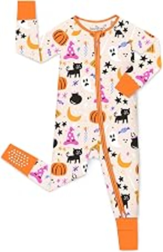 babee Reshinee Viscose Derived from Bamboo Baby Footie Pajamas Convertible Newborn Sleeper for Baby Girl Zipper Onesie 0-24M