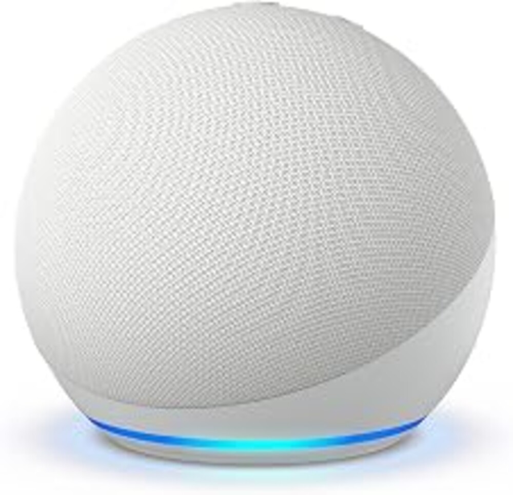 Amazon Echo Dot (newest model) - Vibrant sounding speaker, Designed for Alexa+, Great for bedrooms, dining rooms and offices, Glacier White