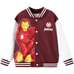 Disney Marvel Snap Button Front Cardigan
