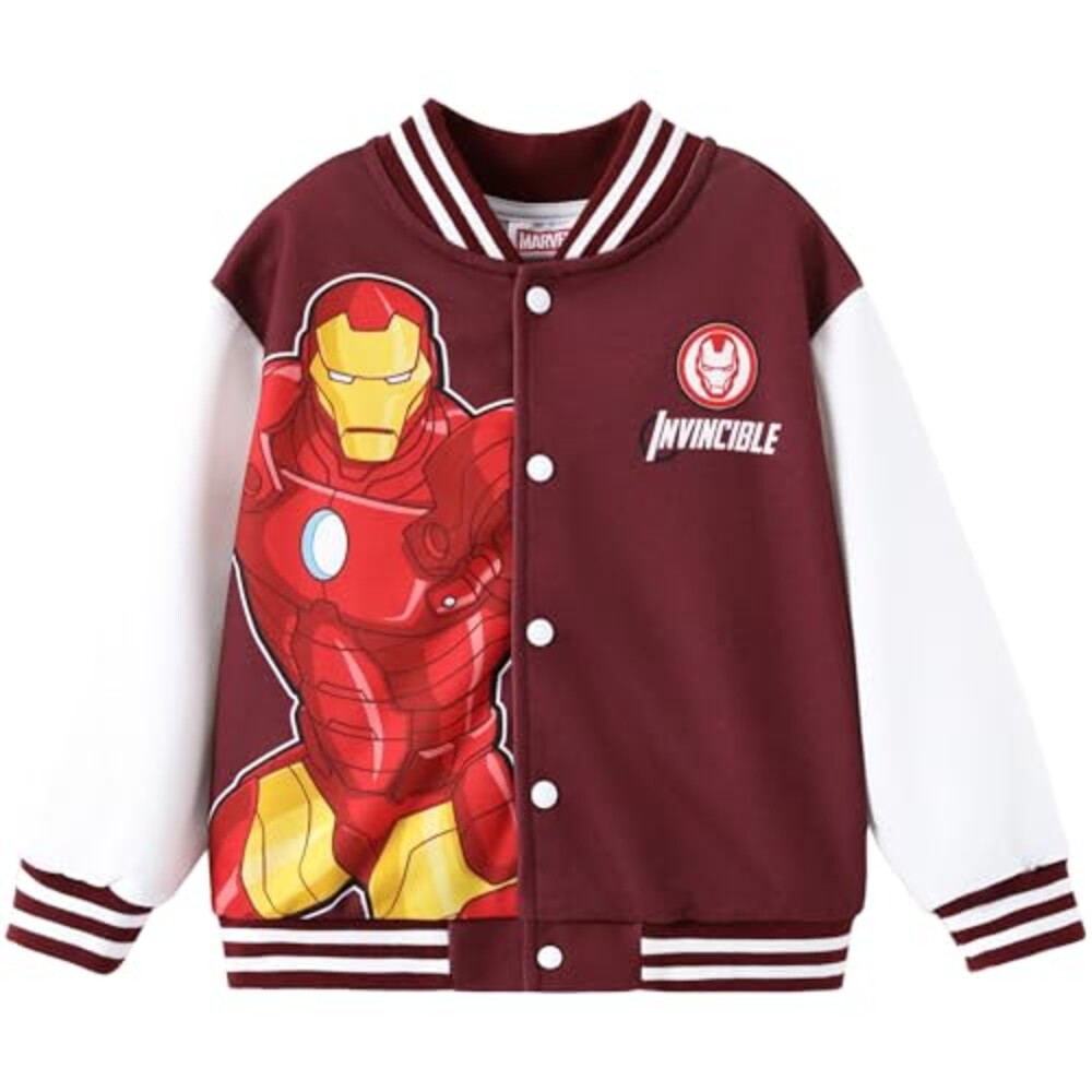 Disney Marvel Snap Button Front Cardigan