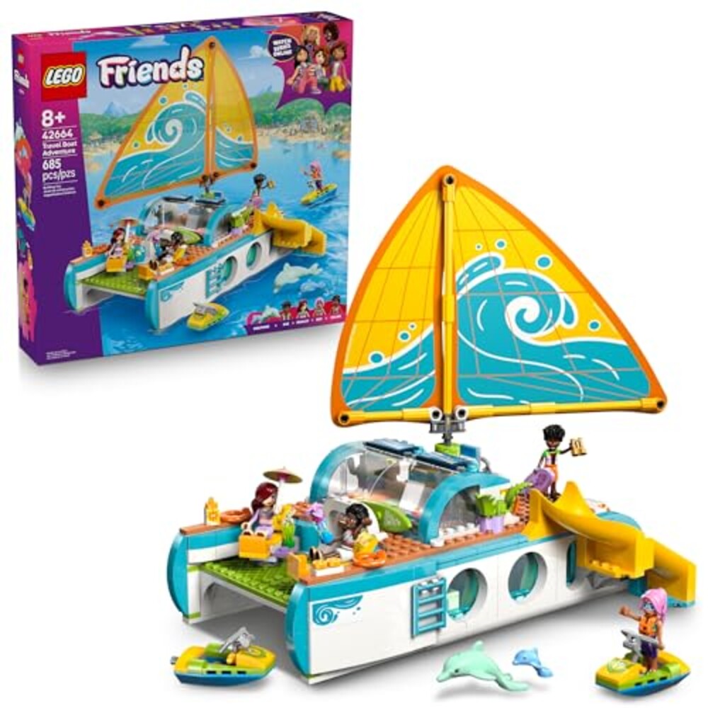 LEGO Friends Travel Boat Adventure Prete