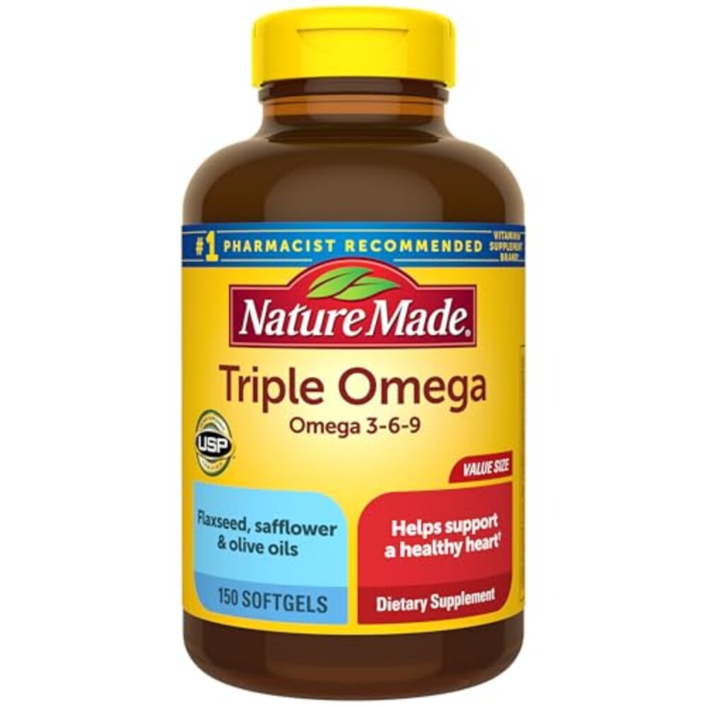 Nature Made Triple Omega 3 6 9 Supplemen