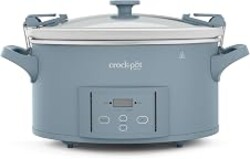 Crock-Pot® Design Series 7-Quart Programmable Slow Cooker, Morning Haze Blue