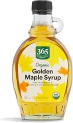 365 by Whole Foods Market, Organic Grade A Golden Color Maple Syrup, 8 Fl Oz
