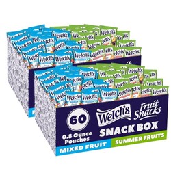 Welch's Fruit Snacks, Mixed Fruit & Summ