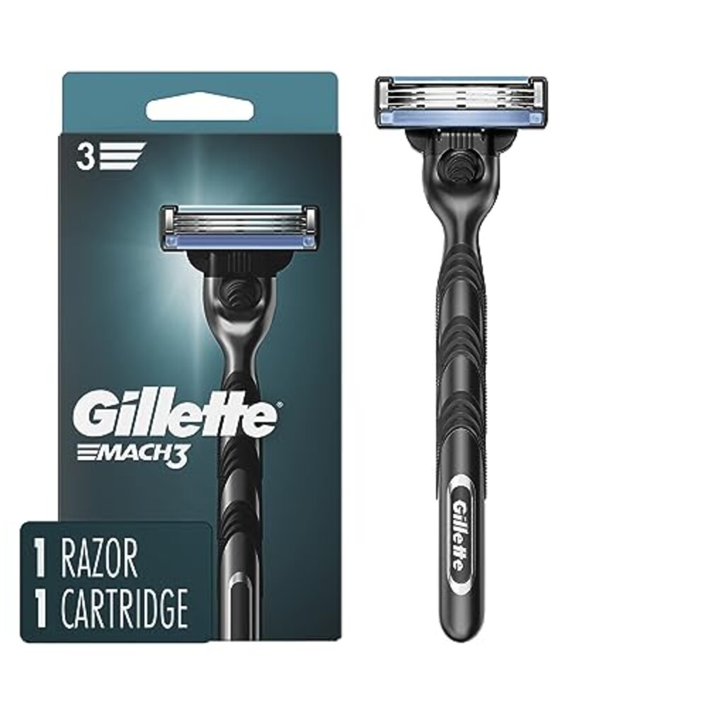 Gillette Mach3 Razor for Men, 1 Razor Ha