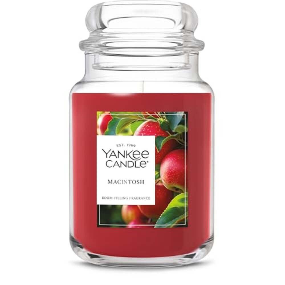 Yankee Candle Macintosh Scented Candle,