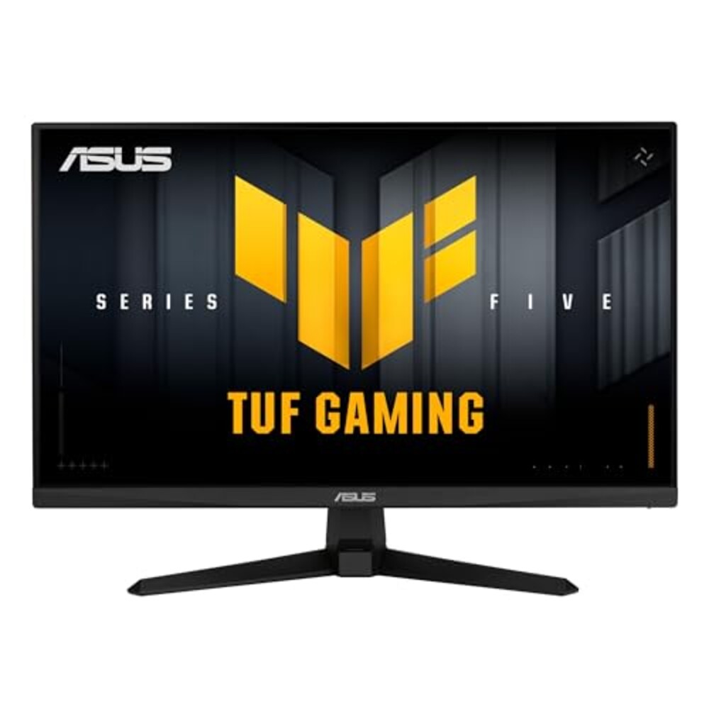 ASUS TUF Gaming Series 5 24” 1080P Gaming Monitor (VG249QM5A) - Full HD, Fast-IPS, 240Hz, 0.3ms, G-SYNC Compatible, FreeSync Premium, Extreme Low Motion Blur Sync, 99% sRGB, Gaming AI, 3 yr Warranty