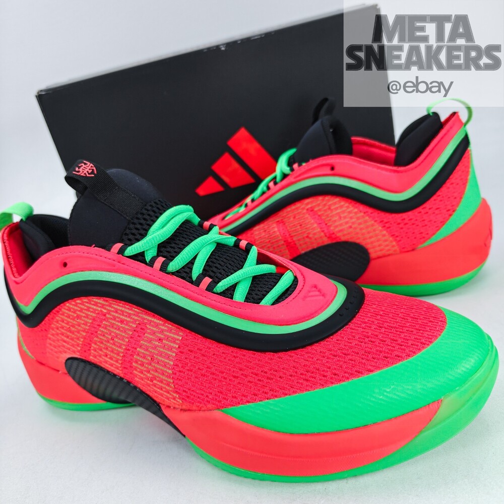 Adidas Don Issue 6 US 13 Men's Red Black Green Big Apple Basketball  JI1547  NIB