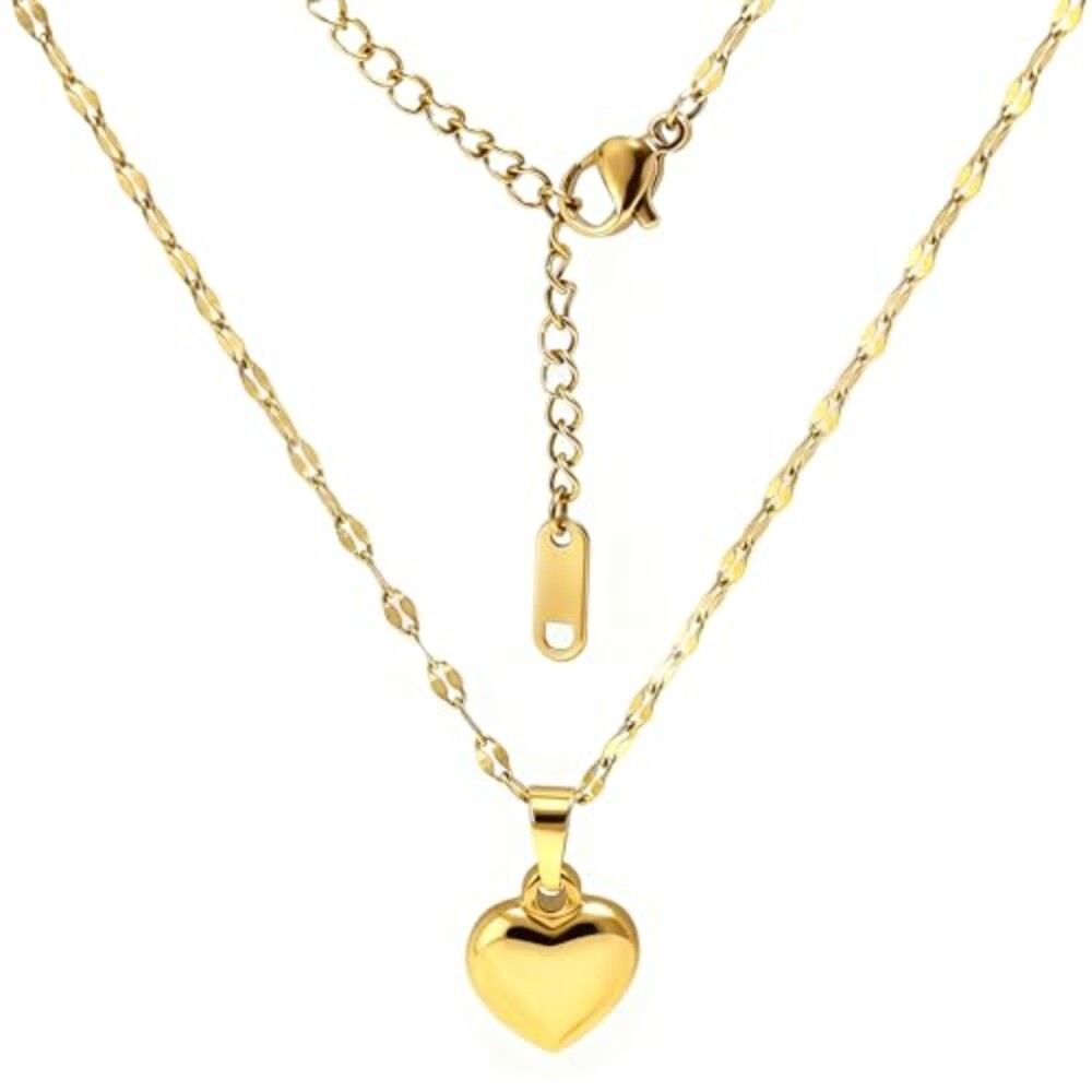 Aimétte Monette Cute Heart Necklace 18K