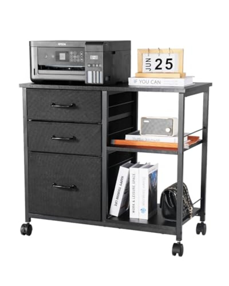 VEVOR Metal File Cabinet, Mobile Filing