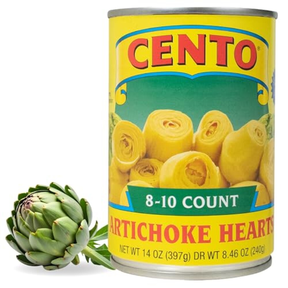 Cento Artichoke Hearts in Brine, Ready t