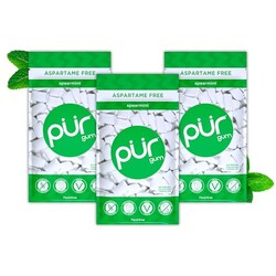 PUR Gum, Spearmint, Xylitol Gum, No Arti