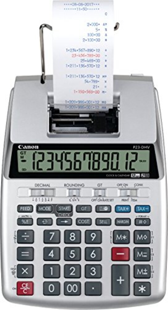 Canon P23-DHV-3 Printing Calculator with