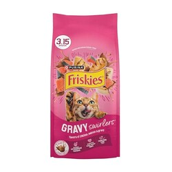 Purina Friskies Gravy Swirlers Dry Cat F