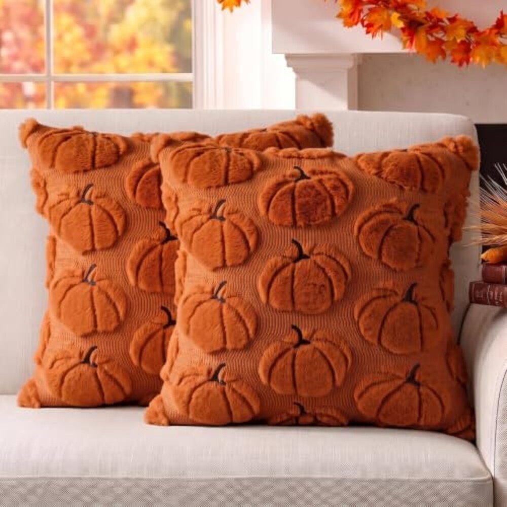 DANGEAB Fall Pillow Covers Pumpkin Fall