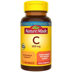 Nature Made Vitamin C 500 mg Tablets for