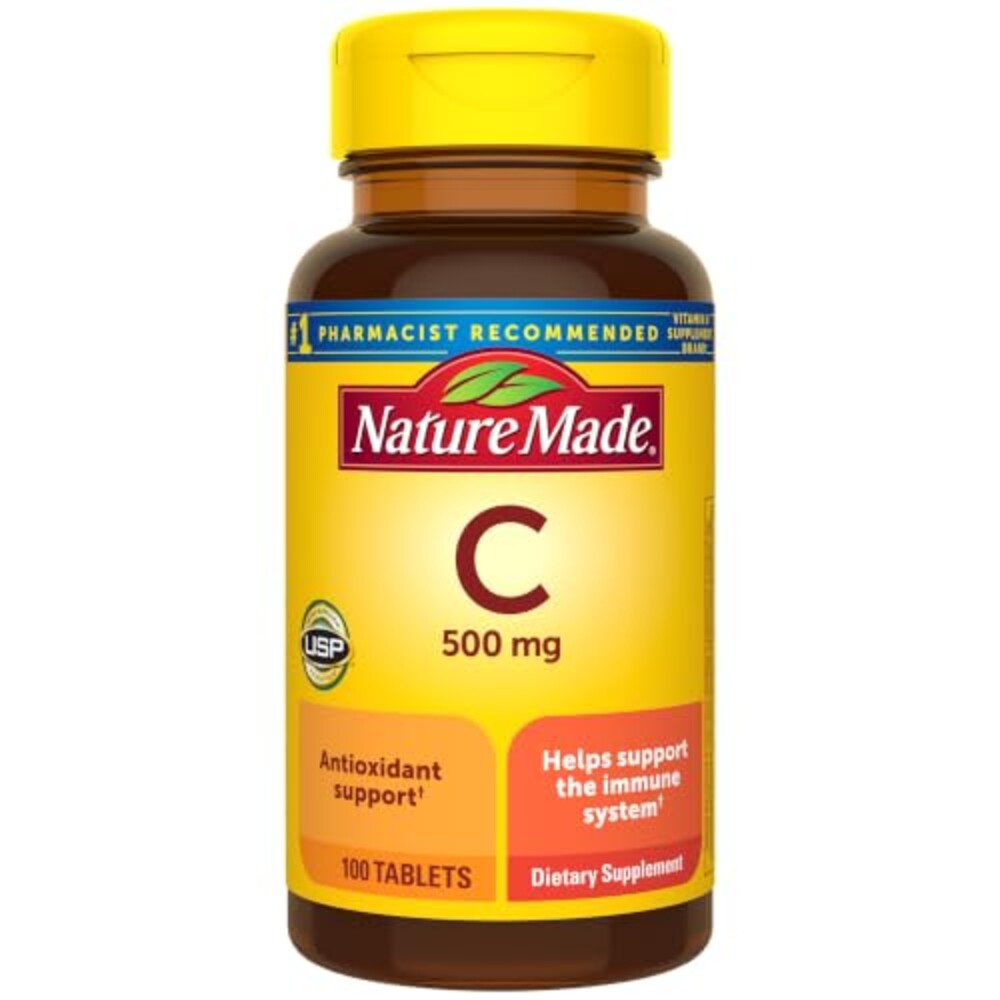 Nature Made Vitamin C 500 mg Tablets for