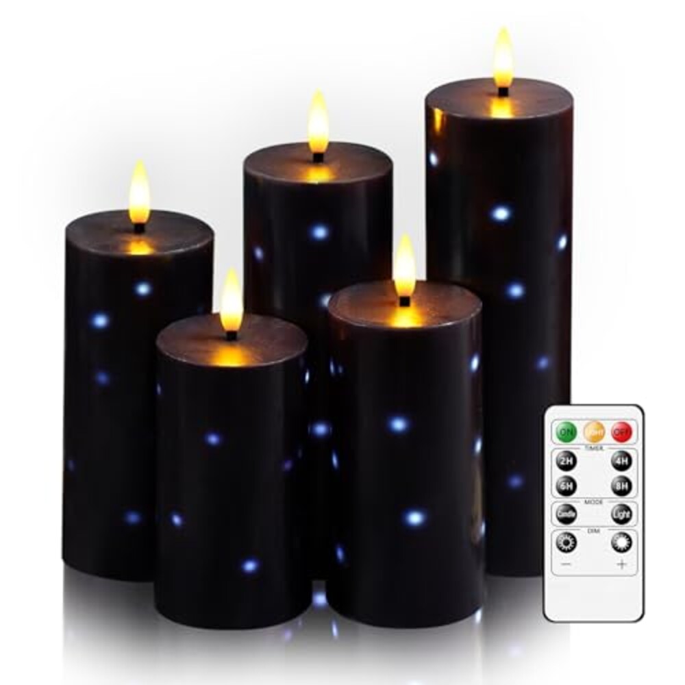Nimiko Flickering Flameless Candles with