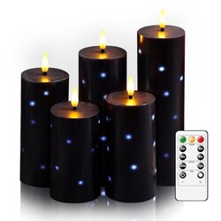 Nimiko Flickering Flameless Candles with