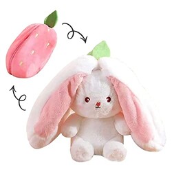 Mukorolee Bunny Plush Doll Toy Pillow, R