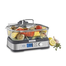 Cuisinart Glass Food Steamer, 5 Pre-Prog