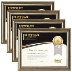 Memory Island 8.5x11 Document Certificat