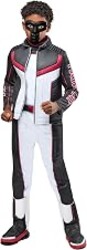 Rubies Mr. Terrific Deluxe Kids Boys Costume Jumpsuit with Attached Faux Jacket and Mask