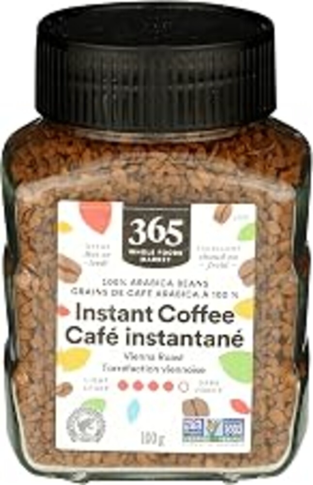 365 by Whole Foods Market, Instant Coffee, Dark Roast, 3.5 Ounce