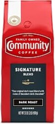 Community Coffee Signature Blend 32 Ounce, Dark Roast Ground Coffee, 32 Ounce Bag (Pack of 1)