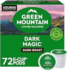 Green Mountain Coffee Roasters Dark Magic Keurig Single-Serve K-Cup Pods, Dark Roast Coffee, 72 Count