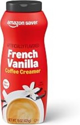 Amazon Saver, French Vanilla Powdered Coffee Creamer, 15 Oz