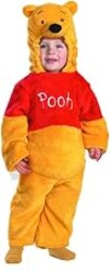 Disguise Winnie The Pooh Deluxe 2-Sided Plush Jumpsuit Costume - Small (2T)
