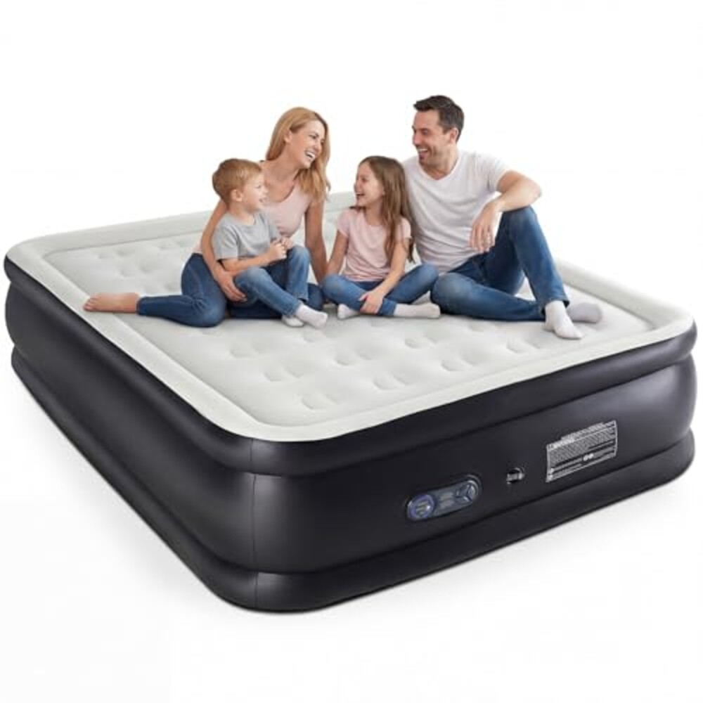 NEWBULIG Queen Air Mattress with Built i