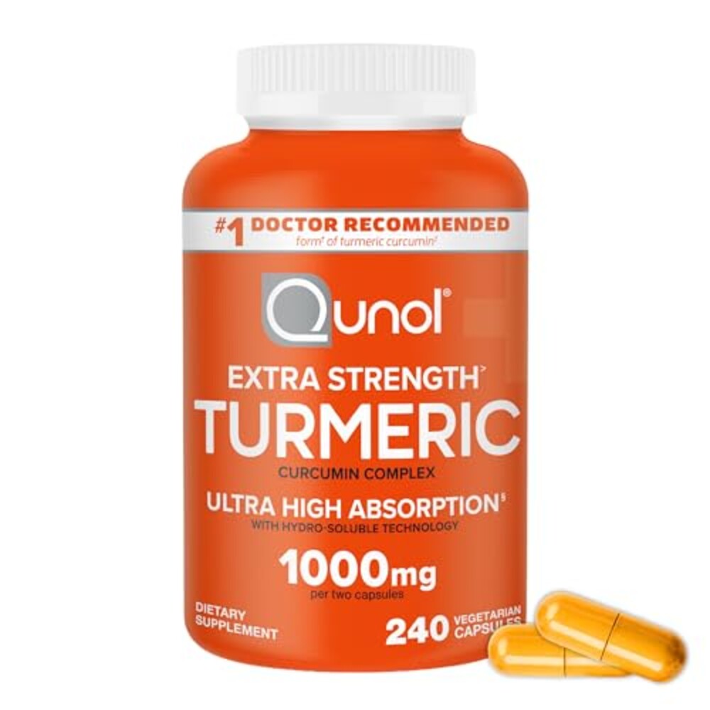 Qunol Turmeric Curcumin 1000mg, Ultra Hi