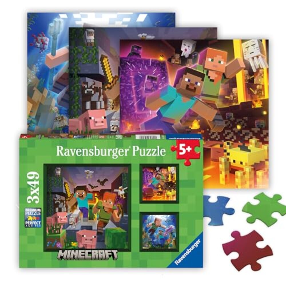 Ravensburger - Minecraft Biomes - 49 Pie
