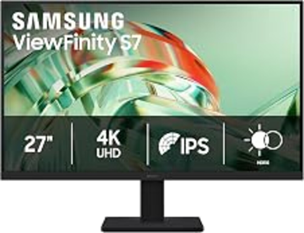 Samsung 27" ViewFinity S7 (S71H) 4K UHD IPS HDR10 High Resolution Monitor | Explore and buy 27 inch 4K UHD ViewFinity S7 S71H Monitor LS27H710EANXZA, Featuring IPS Panel, HDR10 and Eye Saver Mode