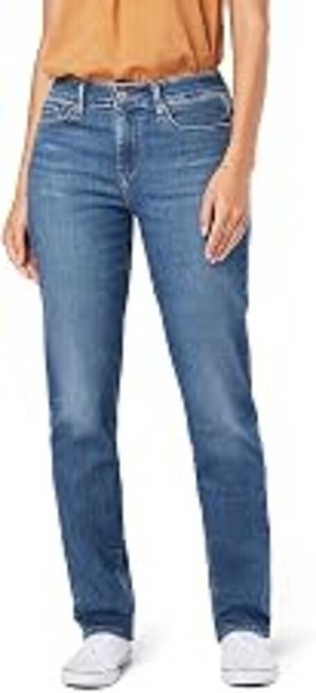 Levi Strauss Signature Gold Women's '03 Essential Mid Rise Straight Jeans | (Also Available in Plus)