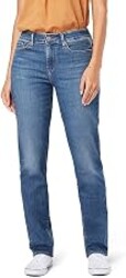 Levi Strauss Signature Gold Women's '03 Essential Mid Rise Straight Jeans | (Also Available in Plus)