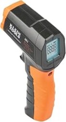 Klein Tools IR1 Infrared Thermometer with Targeting Laser, Auto-Hold, More | Digital Laser Gun is Non-Contact Thermometer with a Temperature Range -4 to 752-Degree Fahrenheit, Optical Resolution 10:1