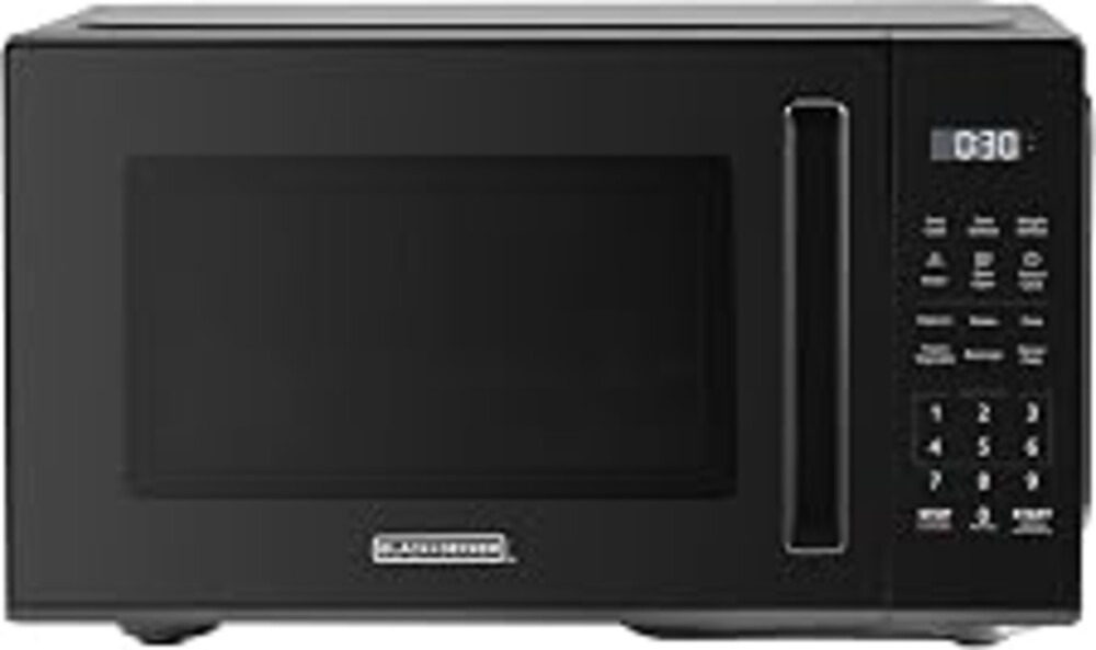 BLACK+DECKER Countertop Microwave Oven, 0.9 Cu.Ft,900W,Child Safety,Black | 6 One-Touch Presets, Express Cooking, 10 Power Levels, Child Safety Lock, for Apartments & Dorms