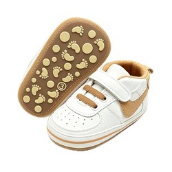 Unisex Baby Sneakers, Non-Slip Soft Rubb