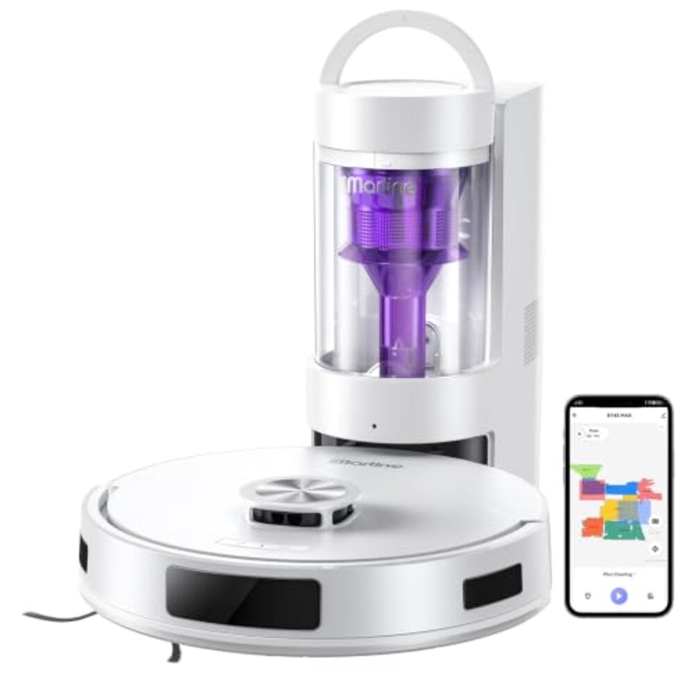 Robot Vacuum and Mop Combo 18000Pa Sucti
